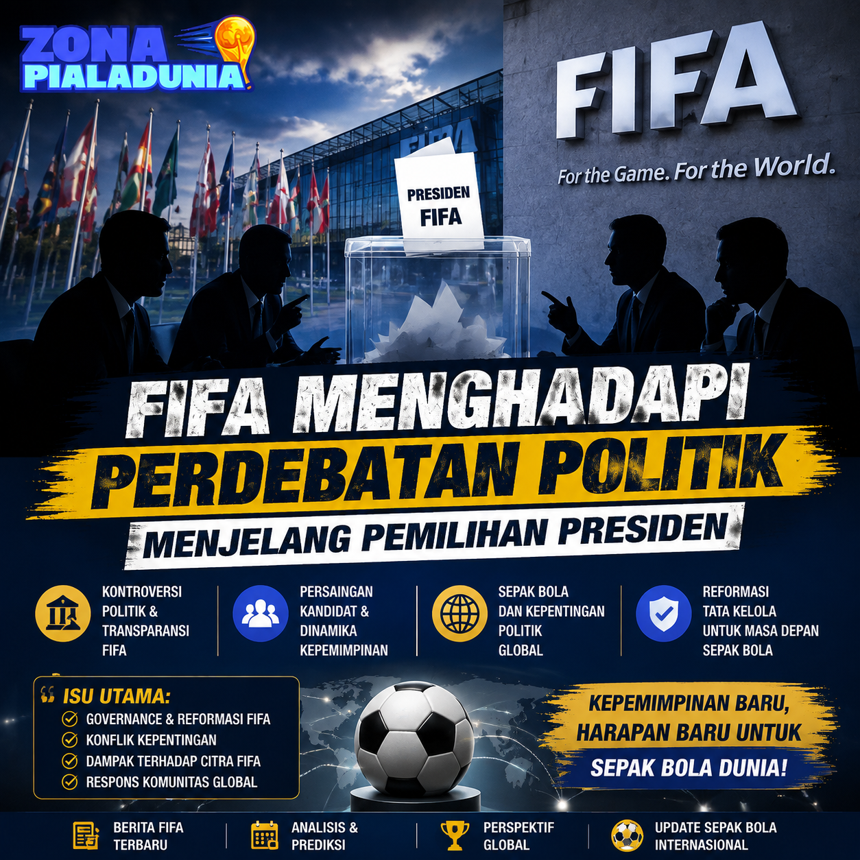 FIFA Hadapi Perdebatan Politik